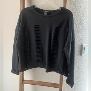 See You Monday - Black Sweater